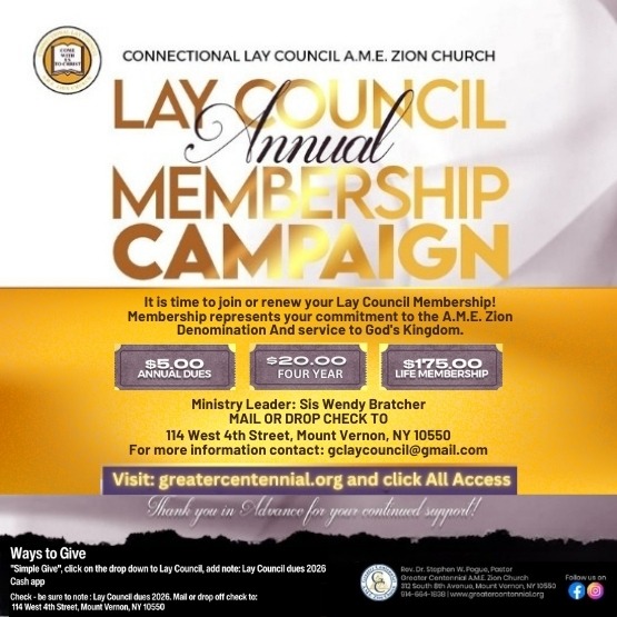 Lay Council Membership